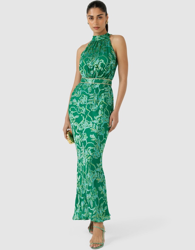 SACHA DRAKE - Tessa Halter Bias Dress