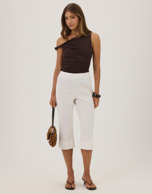 Atmos&Here - Flora Cotton Capri Pants