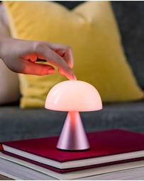 Lexon - Lexon Mina M Medium Portable Led Lamp - Pink
