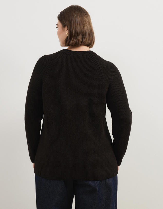 Atmos&Here Curvy - Saylor Long Sleeve Knit Jumper