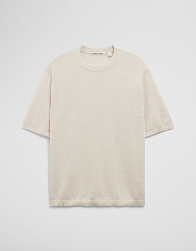 Country Road - Fine Mesh Knit T-shirt