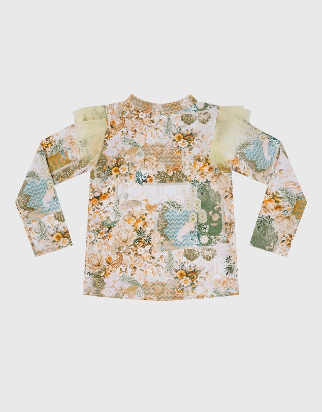 Aqua Blu Kids - Mosaic Long Sleeve Rash Vest - Babies