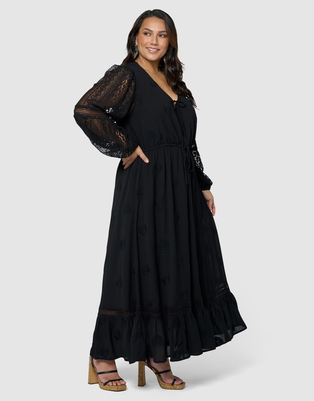 The Poetic Gypsy - Whispering Winds Maxi Dress