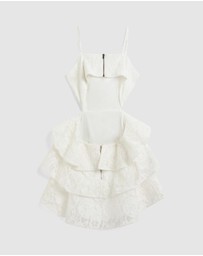 Bardot Junior - Tulip Lace Bow Dress - Kids-Teens
