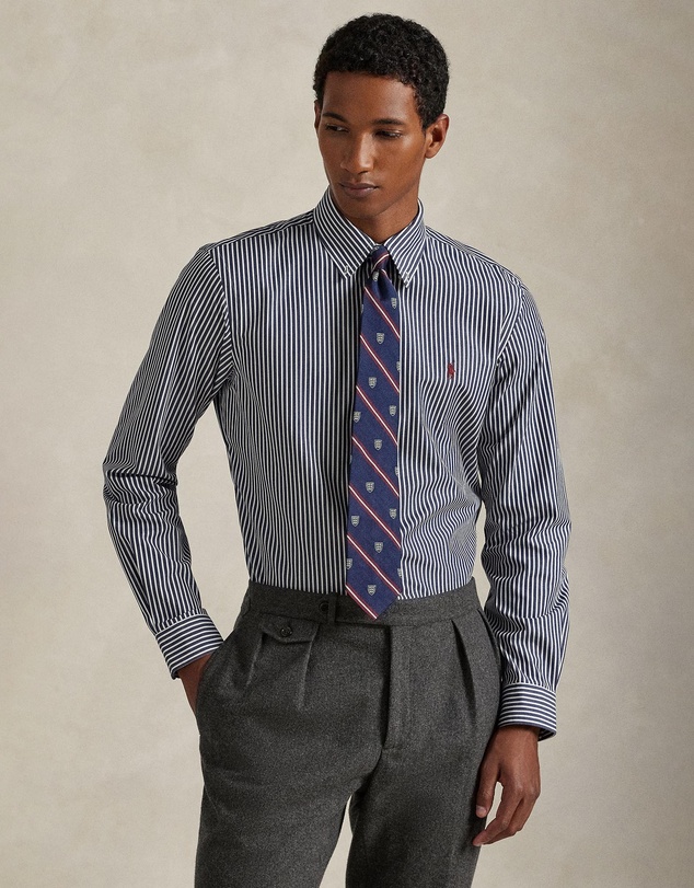 Polo Ralph Lauren - Custom Fit Striped Stretch Poplin Shirt