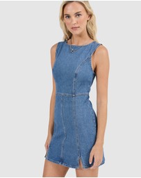 Rolla's - Carmen Denim Dress Mini Canyon Stone