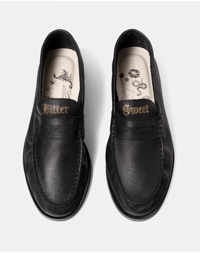 Duke + Dexter - Ezra Bitter Sweet Ruched Loafers