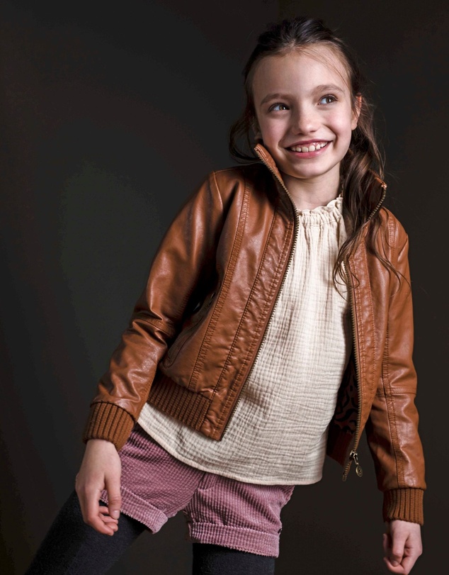 Like FLO - Fancy Woven Long Sleeve Blouse - Kids-Teens