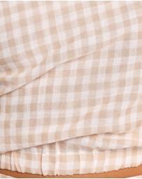 Petal & Pup - Elia Top - Beige Check