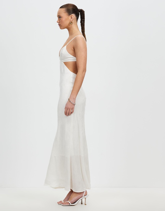 Third Form - Paisley Bias Triangle Midi Dress