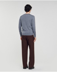 Sandro - Vneck Merinos Sweater