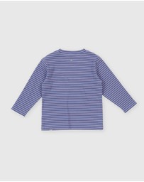 Goldie + Ace - Essential Stripe Rib Top - Babies-Kids