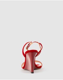 Edward Meller - SHANIA90 Single Strap Sandal on Wedge