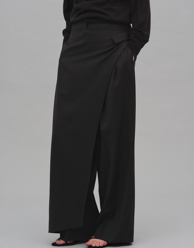 Source Unknown - Sissi Wrap Belt Trousers
