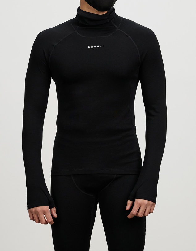 Icebreaker - 15.5 Merino Long Sleeve Roll Neck