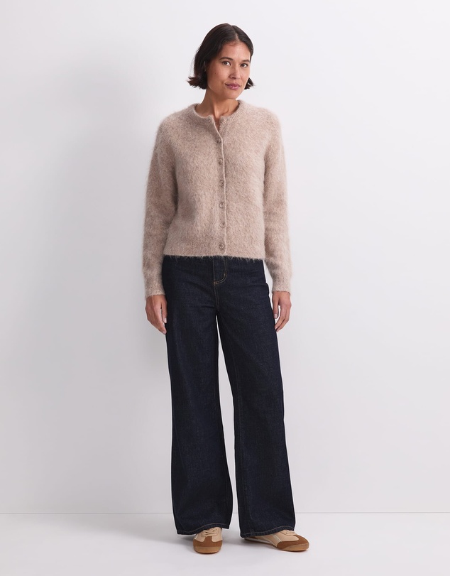 Sportscraft - Alpaca Blend Cropped Cardigan