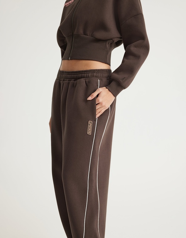 Upstate - Off-Duty Track Pant - Espresso
