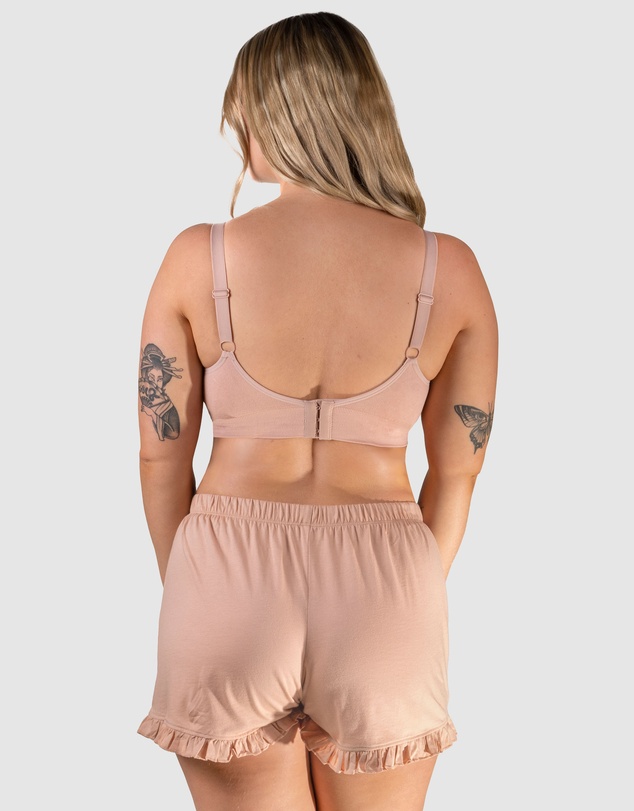 B Free Intimate Apparel - 100% Cotton Frill Shorts