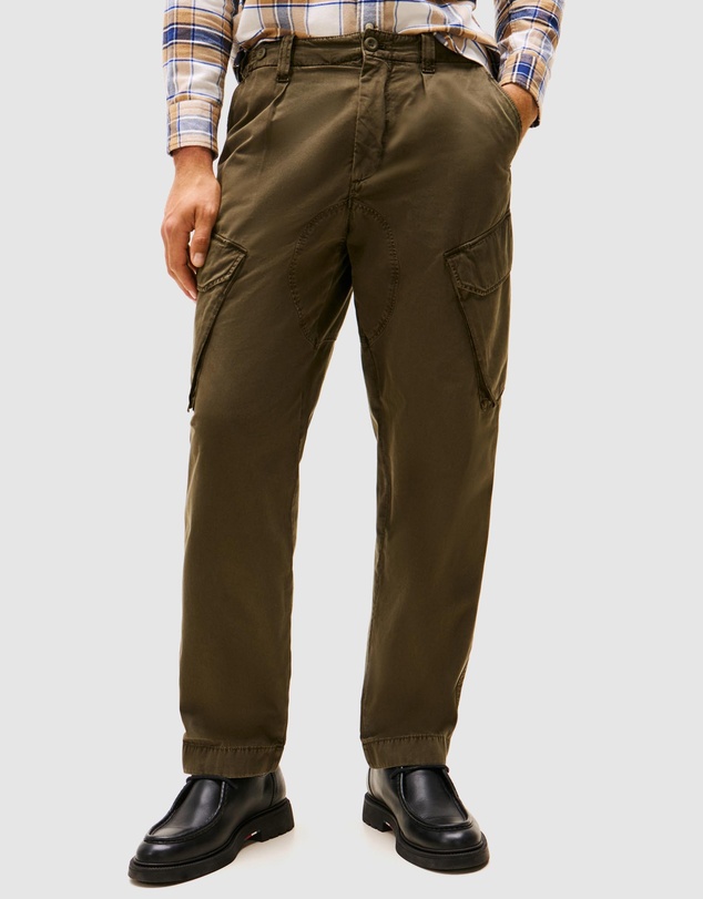 Tommy Hilfiger - Straight Twill Cargo Trousers