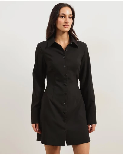 Atmos&Here - Peta Long Sleeve Mini Dress