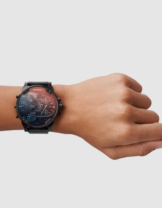 Diesel - The Daddies Series Black Chronograph Watch