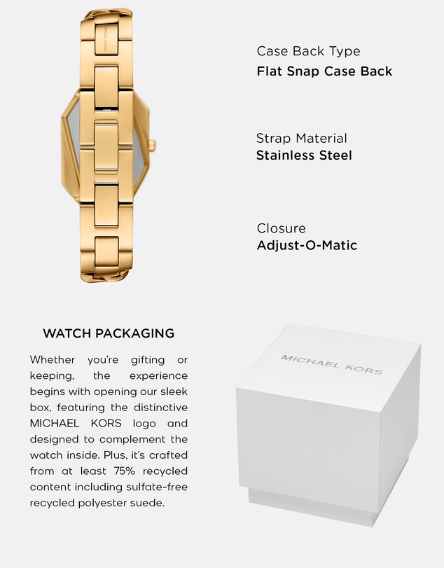 Michael Kors - Suri Gold Tone Analogue Watch