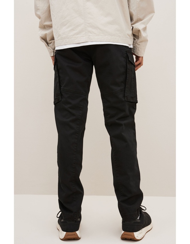 NEXT - Zip Detail Stretch Cargo Trousers-Slim