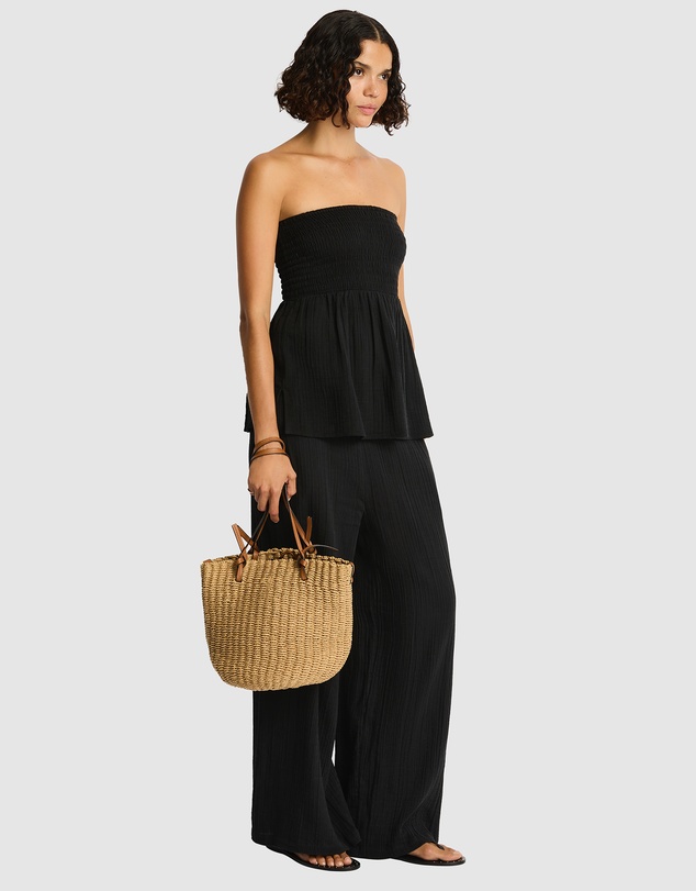 Sea Level Australia - Sunset Shirred Bandeau Top
