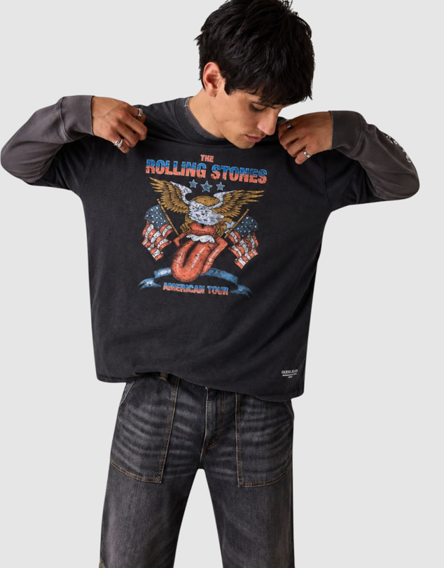 GUESS Jeans - GUESS JEANS Rolling Stones Eagle T-Shirt