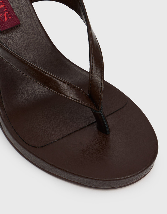 Betts - Shameless Slingback Thong Wedge Sandals