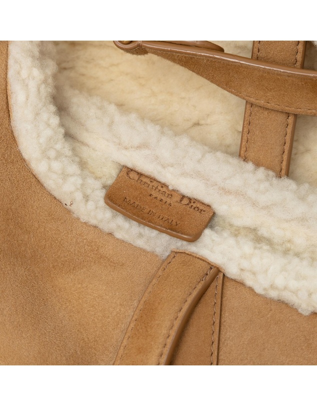 Pre-Loved by Azura Reborn - Pre-Loved Shearling Suede Saddle Bag