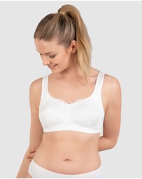 Naturana - Cotton-Lined Pocketed Mastectomy Bra