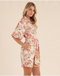 Amelius - Florine Puff Sleeve Playsuit