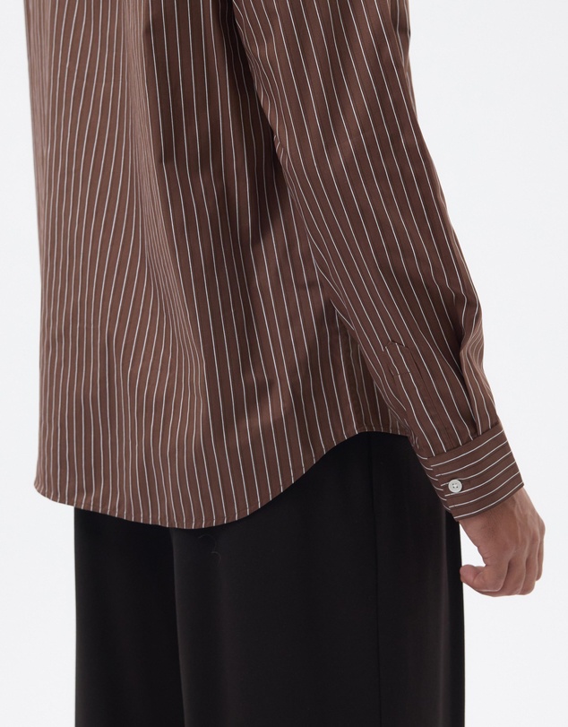 AERE - Stripe Relaxed Cotton Shirt