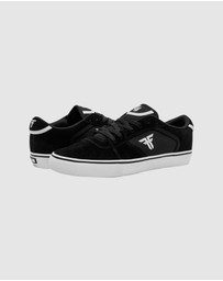 Fallen Footwear - Fallen Footwear Men Regal Tommy Sandoval Vulcanized Shoes Black/White
