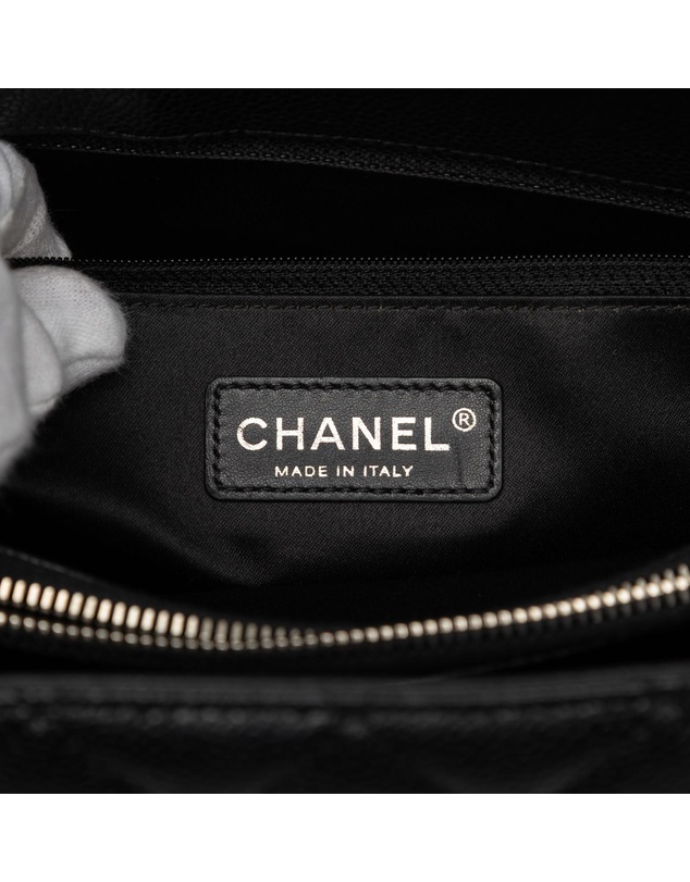 Chanel - Pre-Loved Caviar Grand Shopping Tote