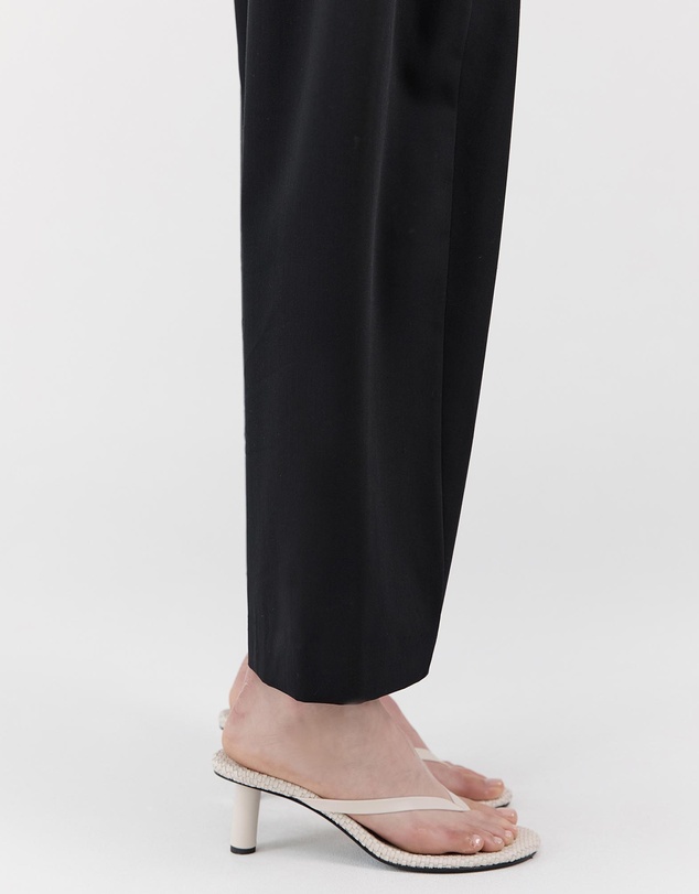 St. Agni - Woven Thong Heels