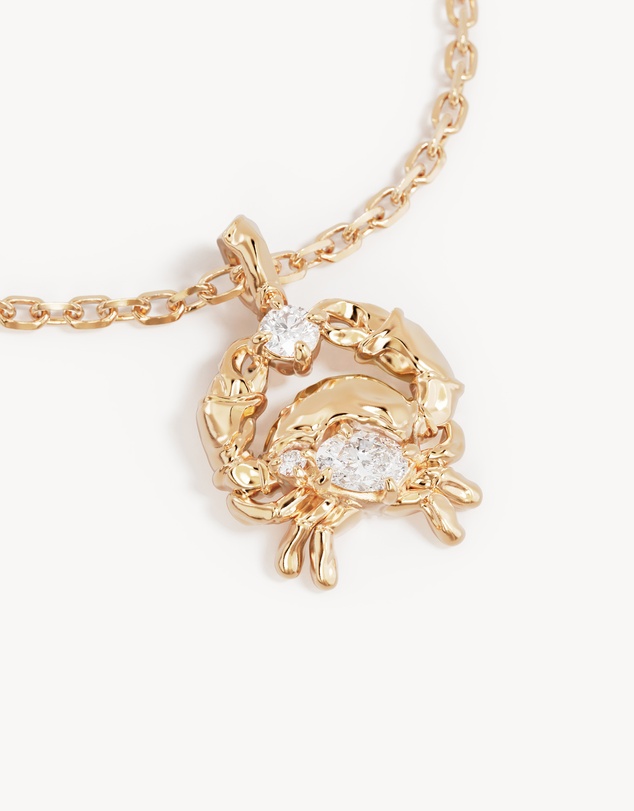 By Charlotte - You Are Magic Zodiac Necklace Cancer