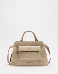 Armani Exchange - Nicole Suede Tote M