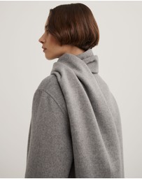 Witchery - Crop Scarf Coat