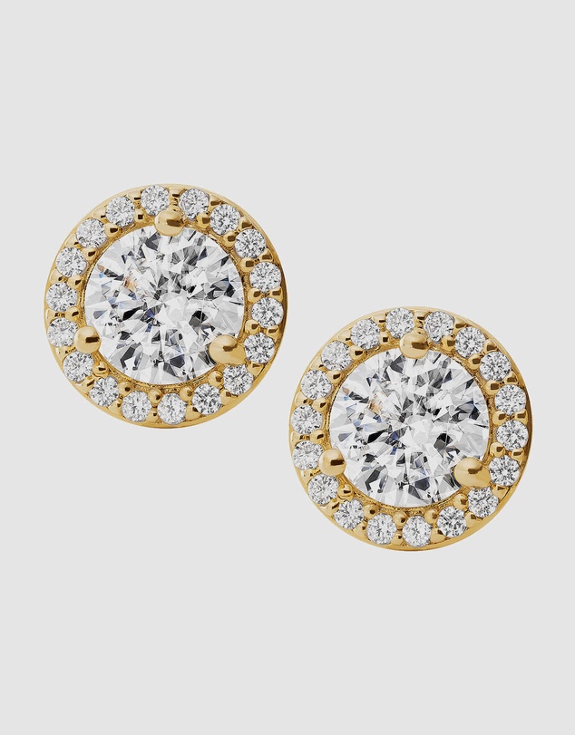 Michael Kors - Michael Kors Stud Gold Earring MKC1035AN710