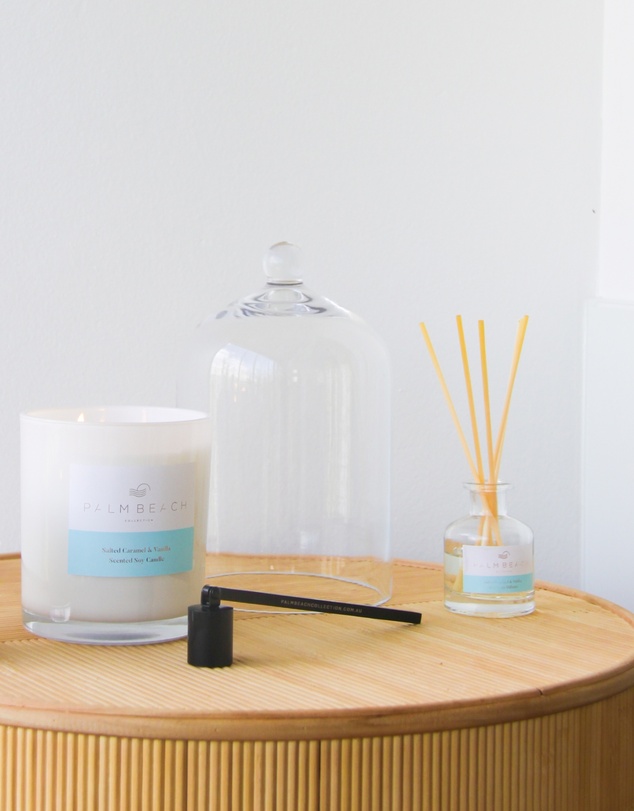 Palm Beach Collection - Salted Caramel & Vanilla Mini Reed Diffuser 50ml