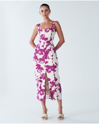 BWLDR - Zahlia Midi Dress
