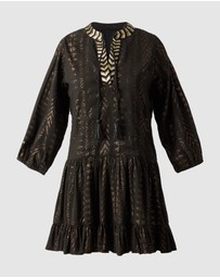 Miraclesuit Swimwear  - Beach Etc Mini Length Jacquard Cotton Beach Dress
