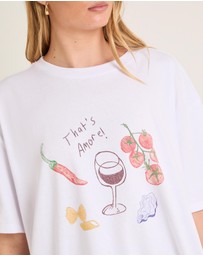 Subtitled - Amore Oversized T-Shirt