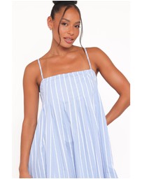 Petal & Pup - Arletta Maxi Dress - Blue Stripe