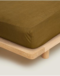 Carlotta + Gee - 100% Linen Fitted Sheet