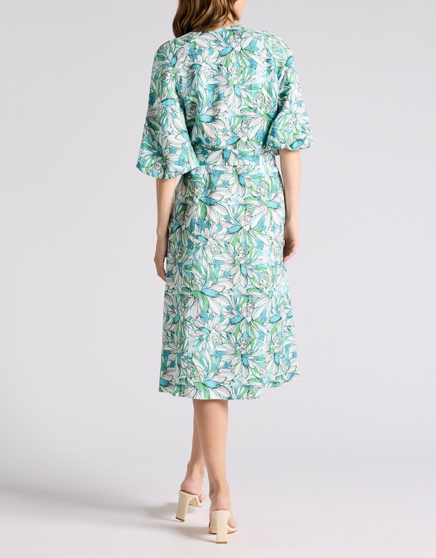 David Lawrence - Mirabeau Linen Blend Dress