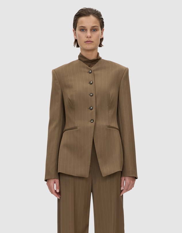 CAMILLA AND MARC - Maxim Fitted Collarless Blazer