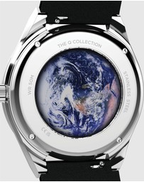 TIMEX - Q Timex NASA 40mm Leather Strap Watch